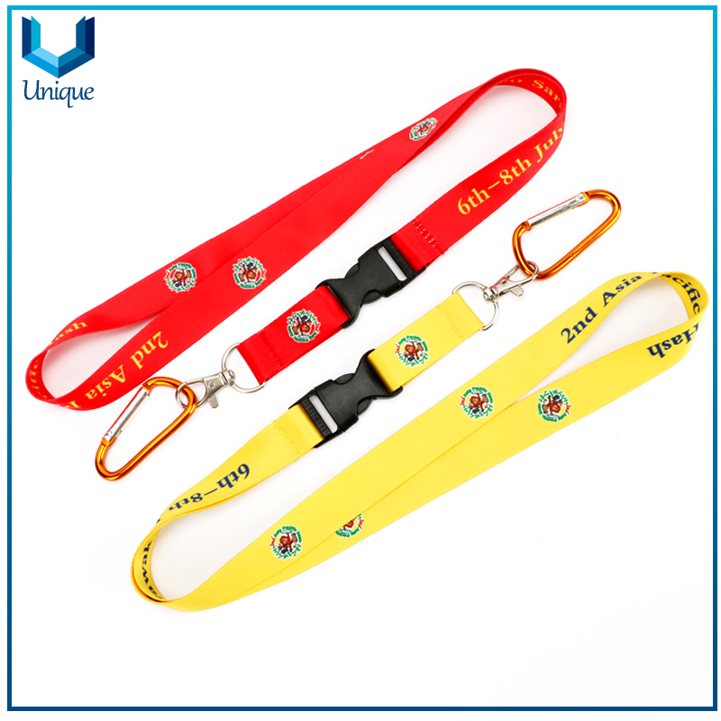 Custom Breakaway Sublimation Keychain Lanyards With Logo Custom 